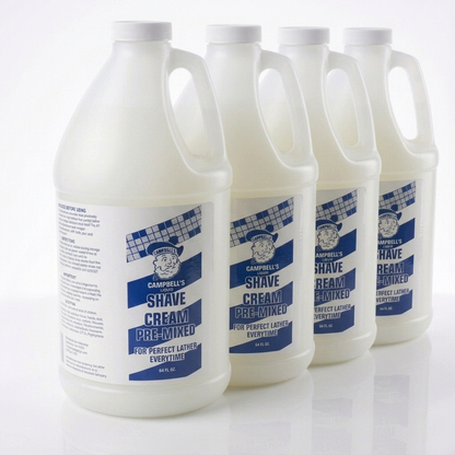 Campbell's Premix Liquid Lather for Lather Machine (1/2 Gallon or 12 oz)