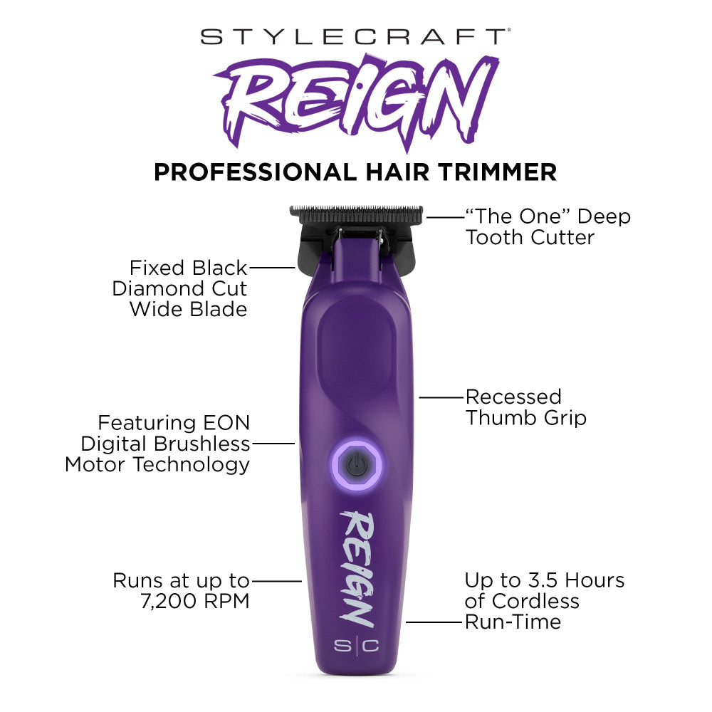 StyleCraft Purple Reign Trimmer #SC422P