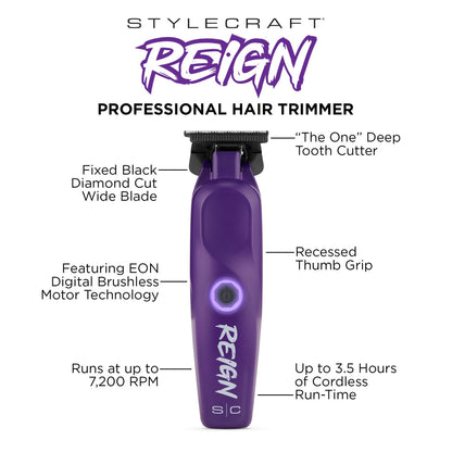 StyleCraft Purple Reign Trimmer #SC422P