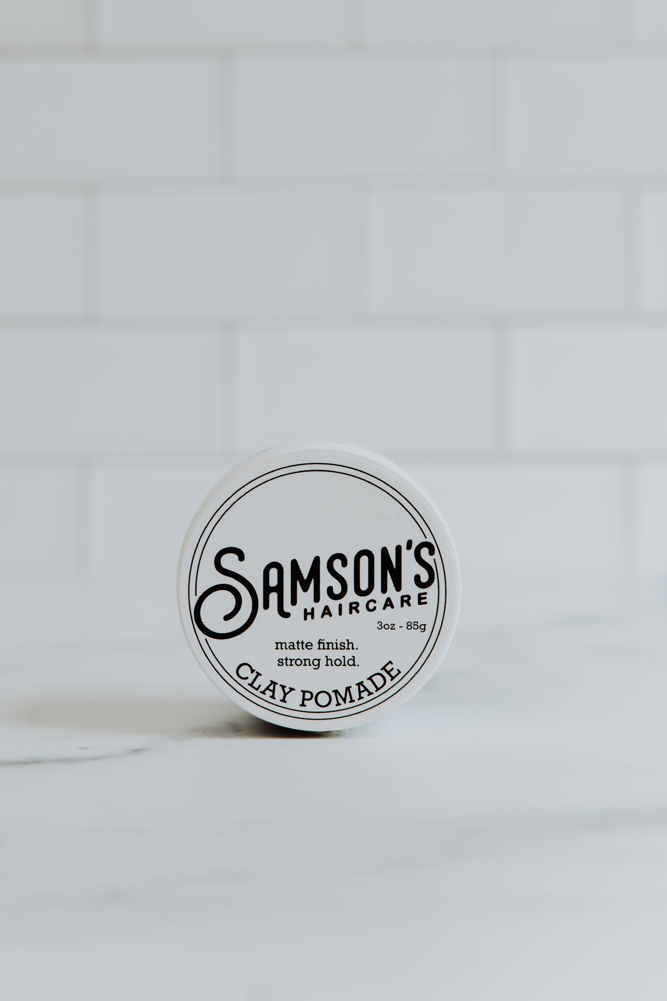 Samson's Haircare Matte Finish Clay Pomade - Original