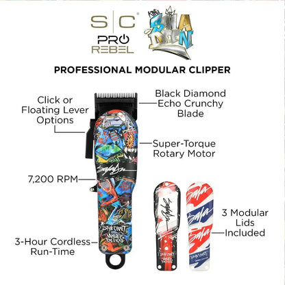 StyleCraft PRO Rebel Clipper King Saladeen Limited Edition #SC613M