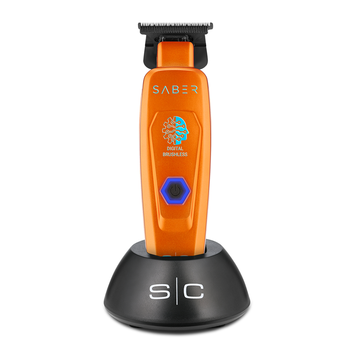 StyleCraft Saber Cordless Digital Brushless Motor Trimmer - Orange #SC421O
