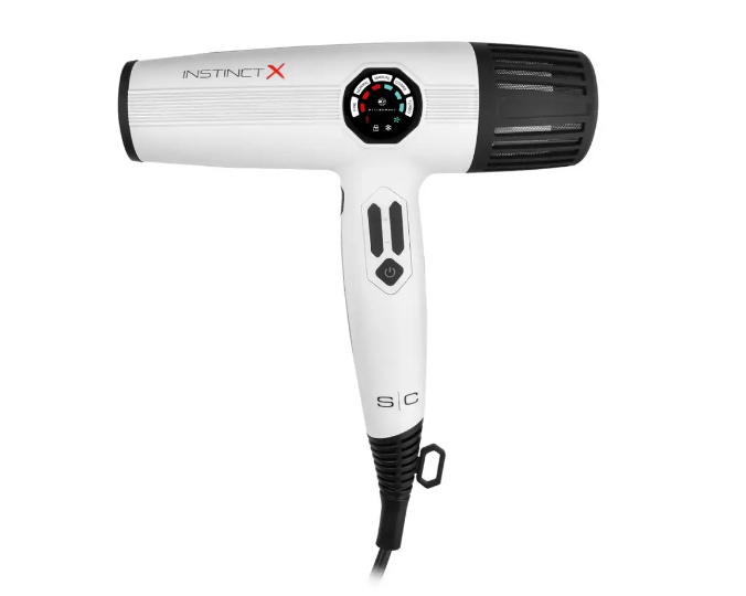 StyleCraft Instinct-X Hair Dryer - Professional Brushless Motor with Digital Display #SC105B