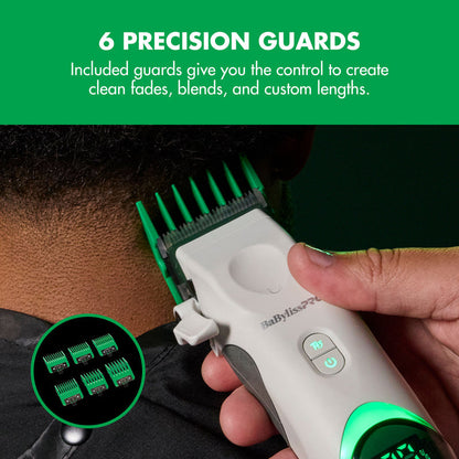 BaBylissPRO X Tomb45 Wireless Charging Clipper #FXT45CTW - White