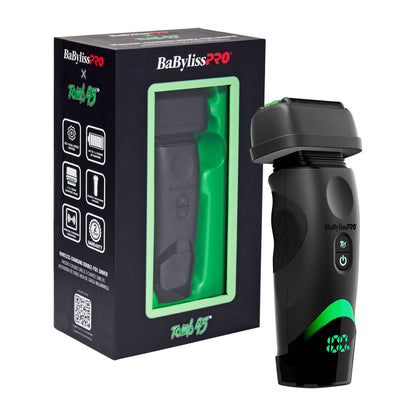 BaBylissPRO X Tomb45 Wireless-Charging Double-Foil Shaver #FXT45FS - Black