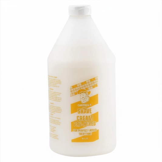 Campbell's Bay Rum Premix Liquid Lather for Lather Machine - 1/2 Gallon