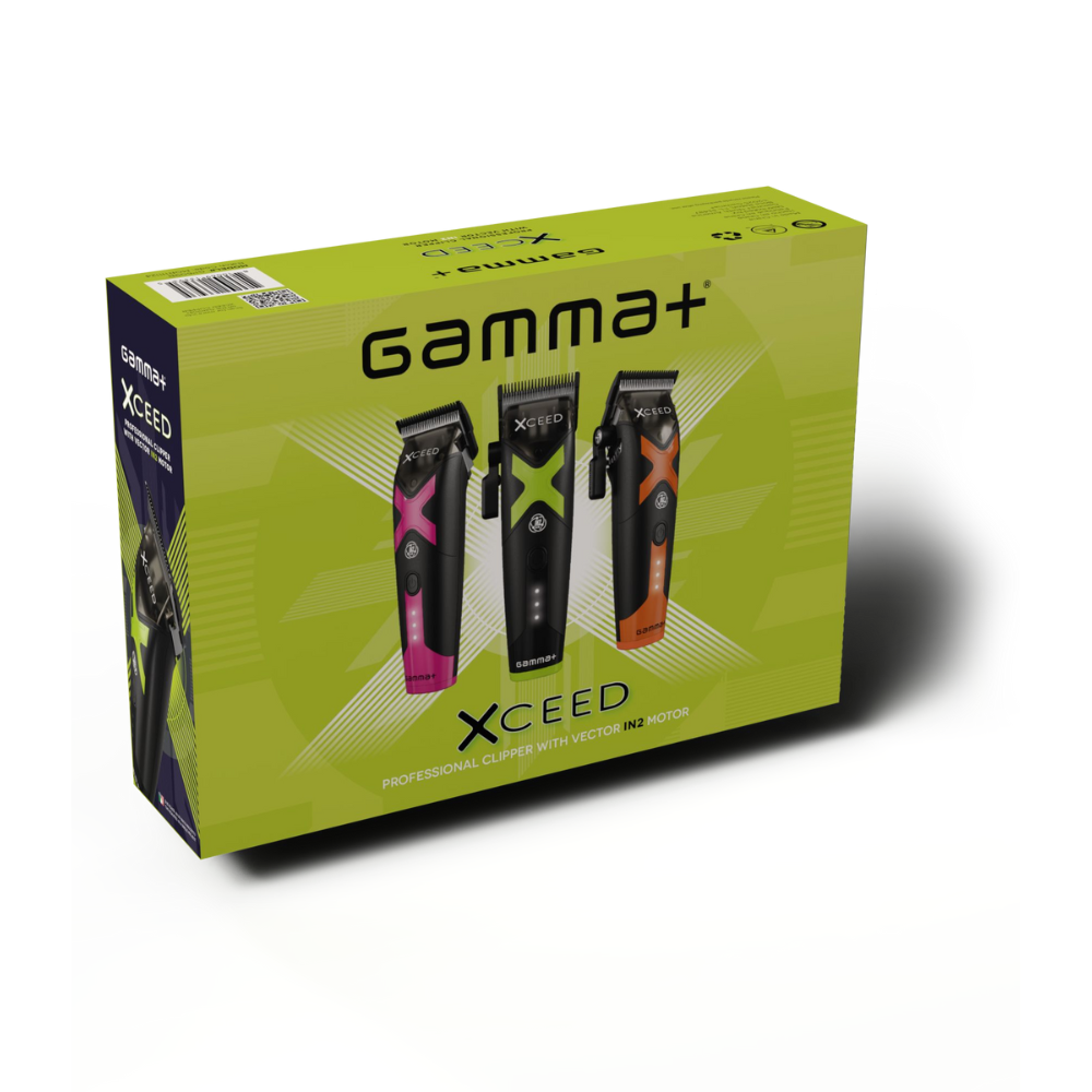 Gamma+ XCEED Professional IN2 Vector Motor Cordless Clipper #GP609B