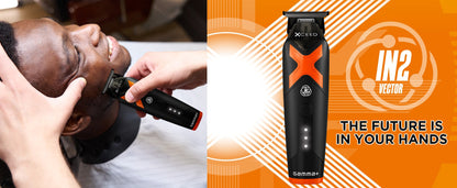 Gamma+ XCEED Professional IN2 Vector Motor Cordless Trimmer #GP418B