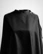 Zuka Professional Cutting Cape Without Cape Seal - Black