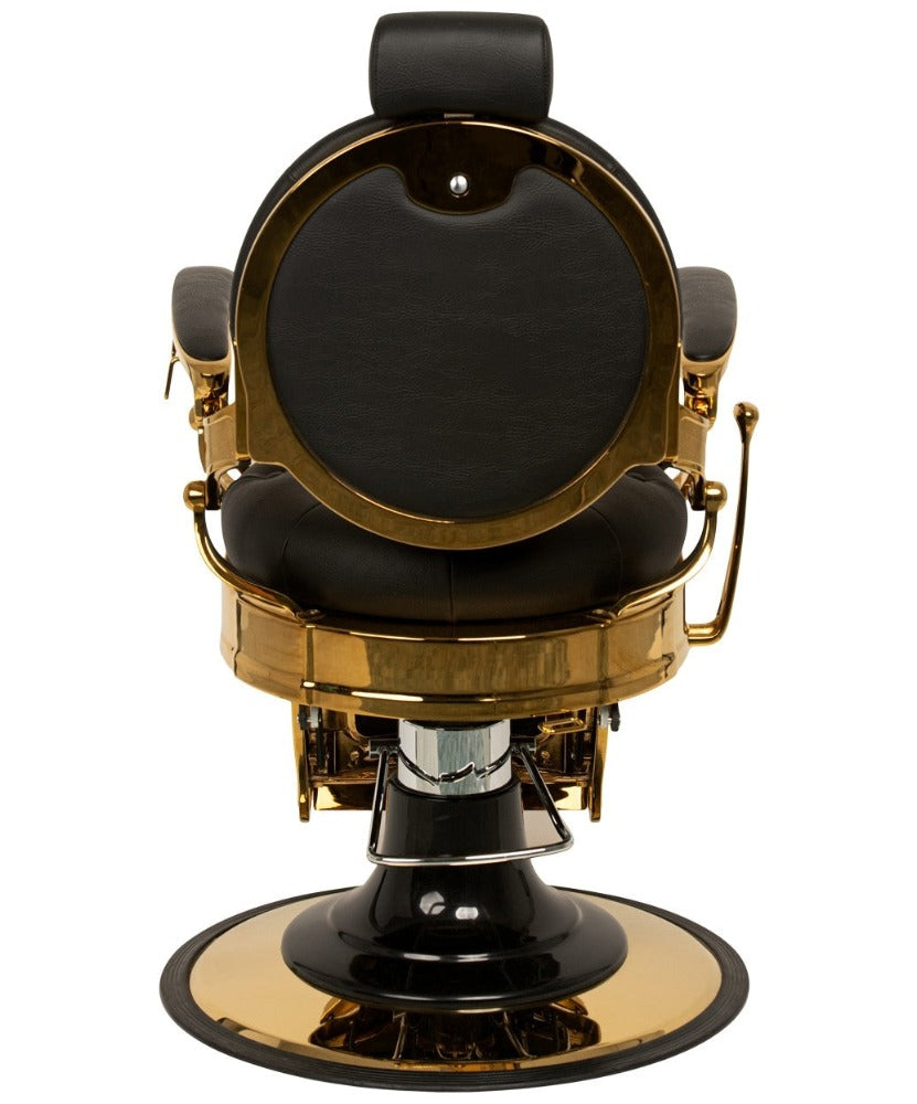 The Hugo Vintage Professional Barber Chair - Gold or Silver