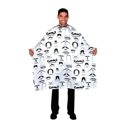 Betty Dain Mustache Styling Cloth White