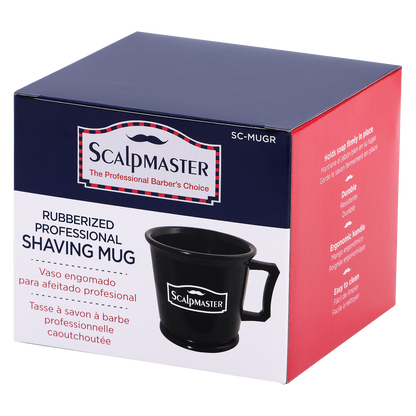 Taza de afeitar de goma