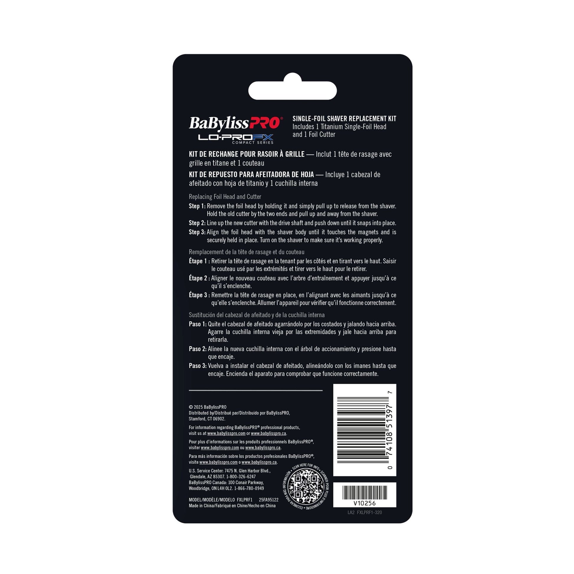 BaBylissPRO LO-PROFX Compact Series Replacement Foil #FXLPRF1