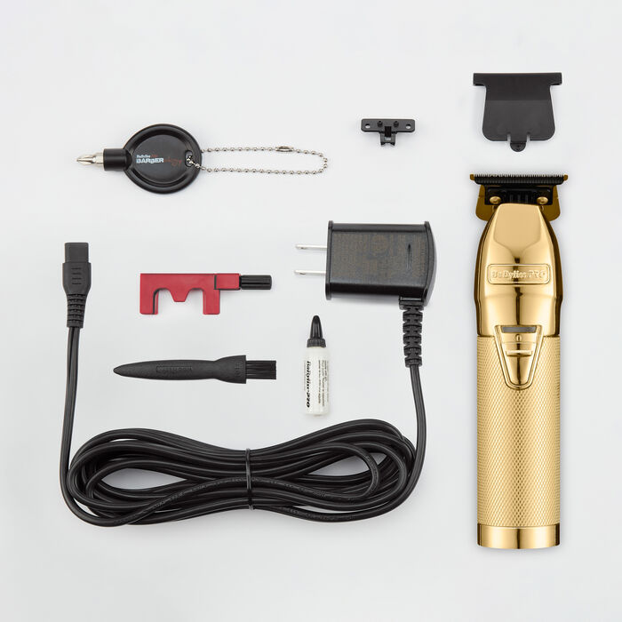 BaBylissPRO GoldFX+ All-Metal Lithium Outlining Trimmer FX787NG