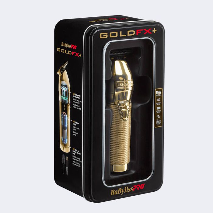 BaBylissPRO GoldFX+ All-Metal Lithium Outlining Trimmer FX787NG