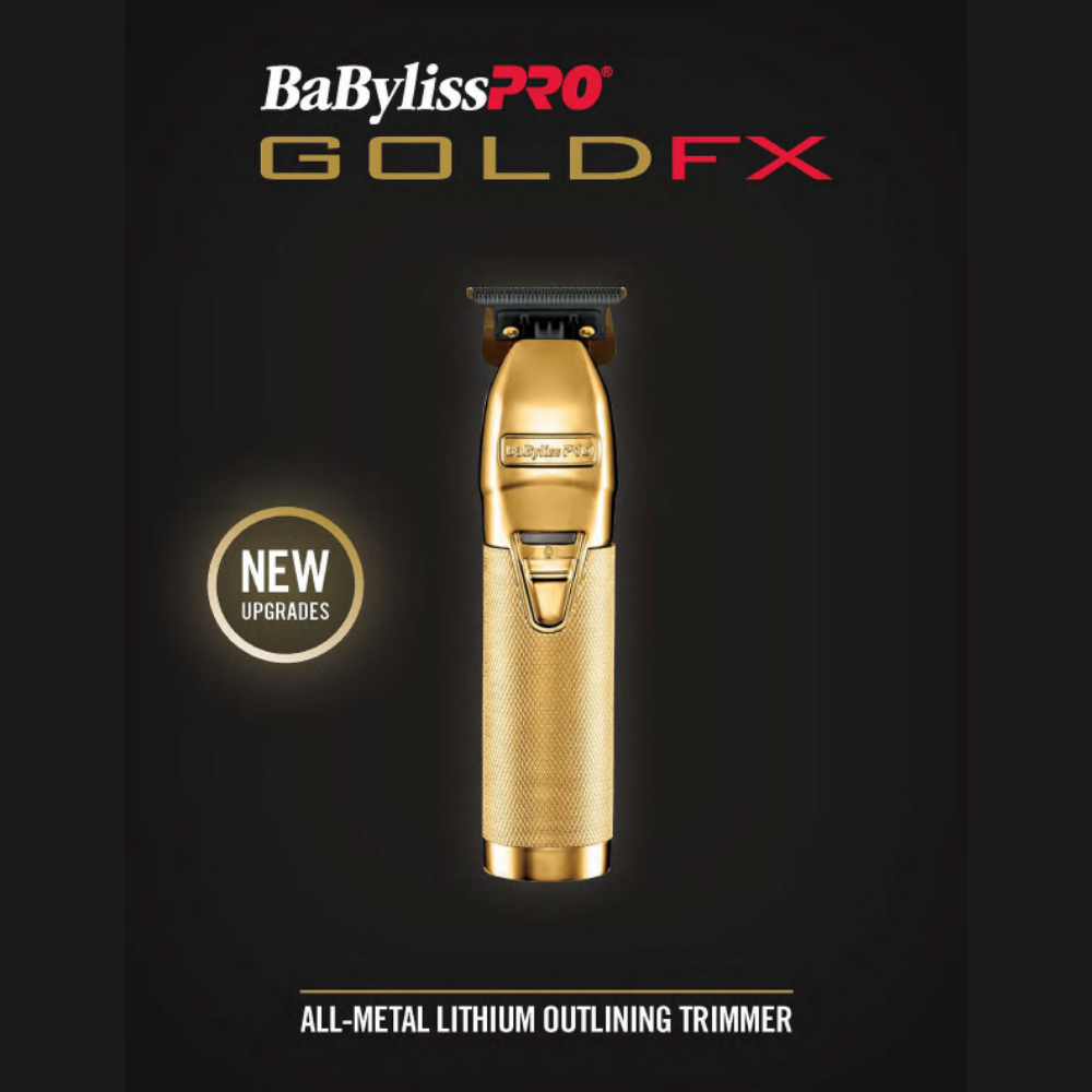 BaByliss Gold Cordless Li Trimmer FX787G