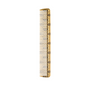Gold Krest Pegasus Skulleto No. 202 professional barber cutting comb 7-1/4 inch for precise hair cutting and styling
