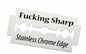 Fucking Sharp Double Edge Razor Blades - 100% Japanese Steel - 100 Blades