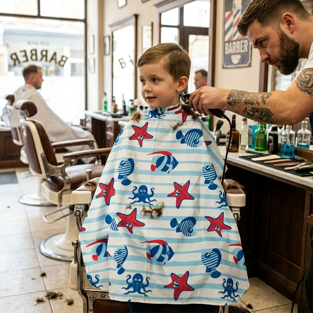 Paño para el cabello para niños de Campbell