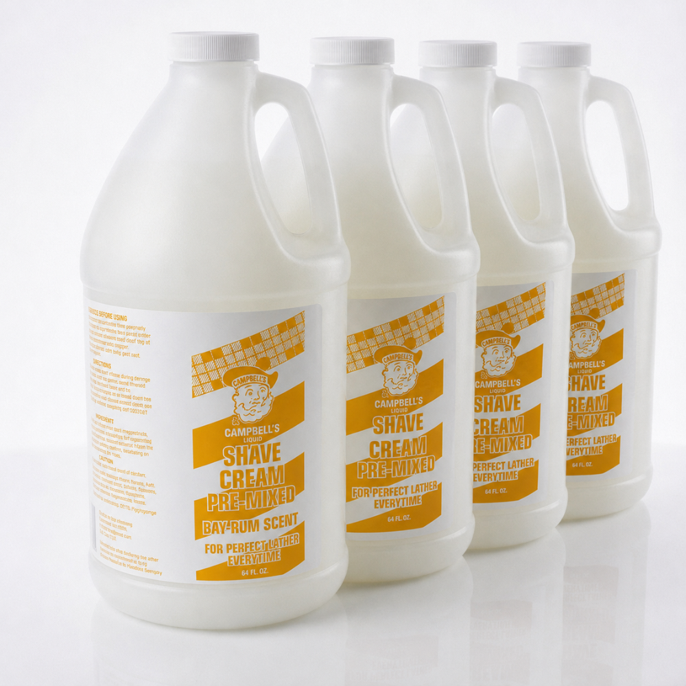 Campbell's BAY RUM Premix Liquid Lather for Lather Machine