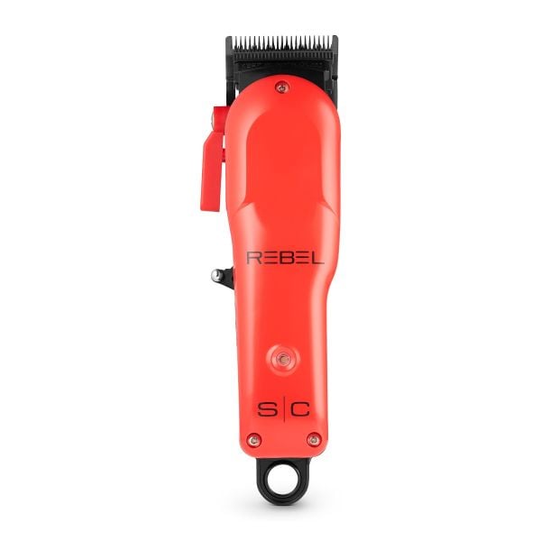 StyleCraft Rebel Red Combo Set - Professional Cordless Hair Clipper/Hair Trimmer Set with Super-Torque Motor #SC203R