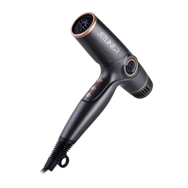 StyleCraft Silver Bullet JetLiner Hair Dryer - Professional Lightweight Hair Dryer with Digital Motor #SB102B