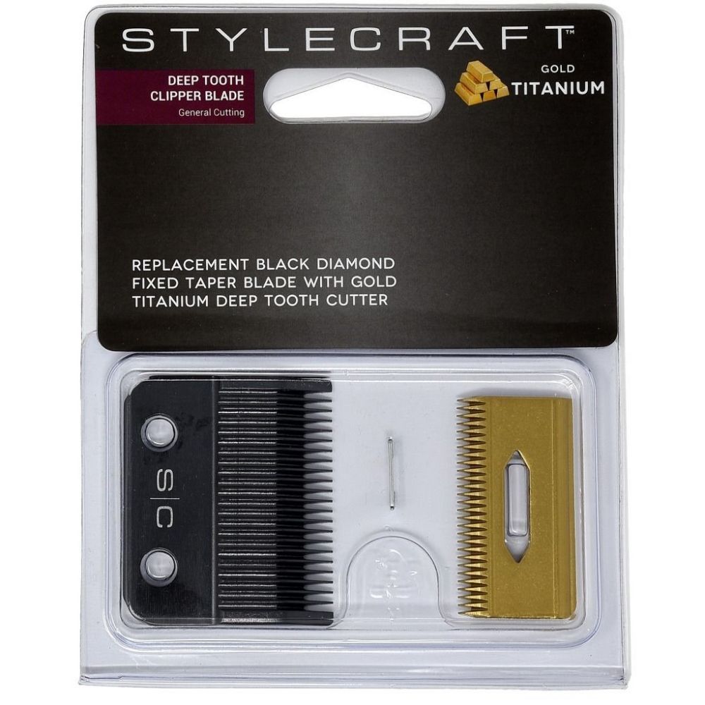 StyleCraft Replacement Clipper Blades (Deep Tooth Clipper Blade) SCCBTSG