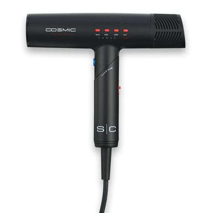 StyleCraft Cosmic Hair Dryer - Professional Ultra-Lightweight Infrared Hair Dryer with Digital Brushless Motor #SC101B