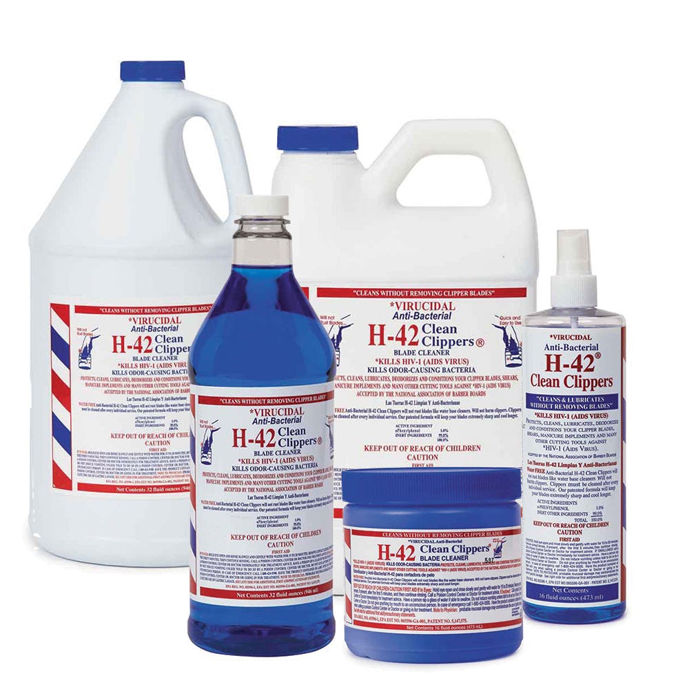 H-42 Clean Clippers Disinfectant